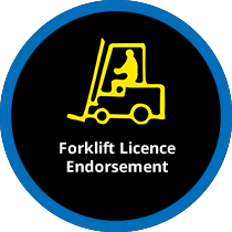 Forklift licence training